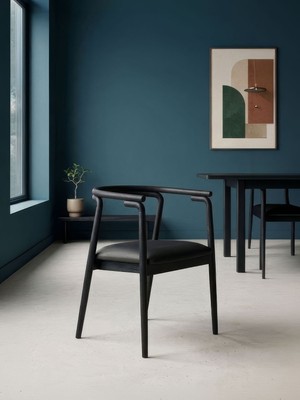 Gazzini Furniture Ikon Kolçaklı Iskandi Ahşap Sandalye