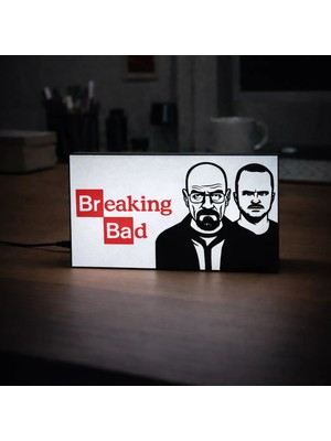 Masa Lambası - Breaking Bad Adaptörlü Dekoratif & Hediyelik Lamba