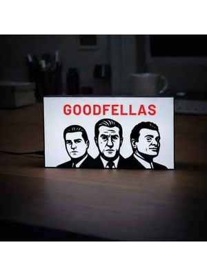 Gişe Arts Masa Lambası - Goodfellas Adaptörlü Dekoratif & Hediyelik Lamba