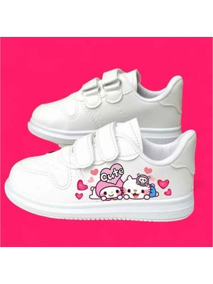 Archie Pet Kız Çocuk Cute Ikili Arkadas Baskılı Spor Ayakkabı