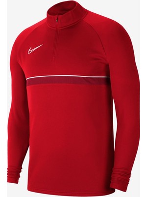Nike CW6110-657 Erkek T-Shirt Kırmızı Renkli Nefes Alabilir Kumaş ile Şık Tasarım