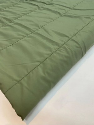 Yiğit Kumaş Haki Kapitone Kumaş Montluk - Tek Taraflı