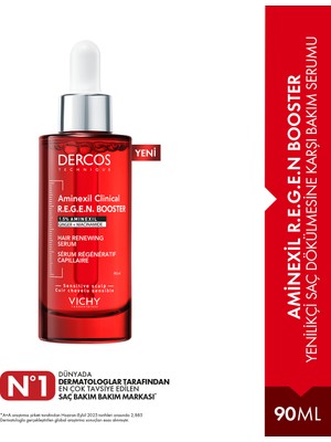 Vichy Aminexil R.e.g.e.n Booster 90 ml Dökülmeye Karşı Etkili Yenilikçi Saç Bakım Serumu