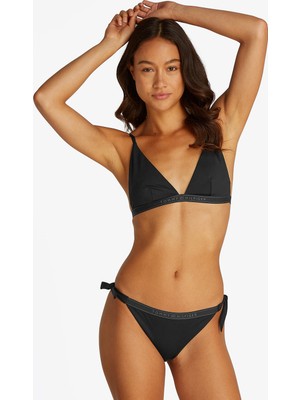 Tommy Hilfiger Side Tie Kadın Siyah Bikini Altı