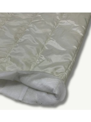 Yiğit Kumaş Krem Kapitone Kumaş, Parça 200X150 cm - Tek Taraflı
