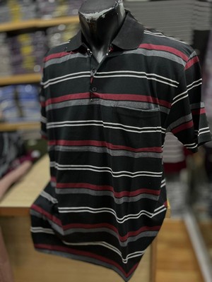 TCR Erkek Polo Yaka Düğmeli Cepli T-Shirt