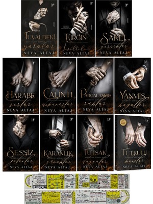 Artemis Yayınları Kusursuzca Kusursuz 11 Kitap Set Neva Altaj Tutkulu Kaoslar + Özel Cetvel