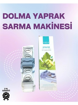 Yaprak Sarma Makinesi – Üzüm, Lahana ve Pazı Için Otomatik Sarım Kolaylığı. - Lisinya