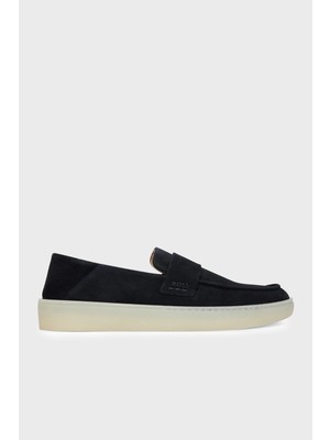 Boss Hakiki Deri Loafer Ayakkabı Erkek Ayakkabı 50557699 401