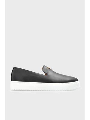 Giuseppe Zanotti Deri Loafer Ayakkabı Erkek Ayakkabı RM60019