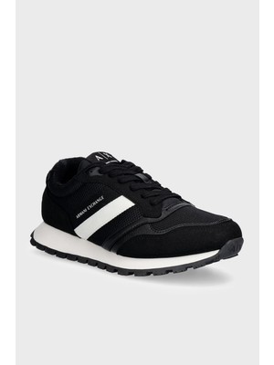 Armani Exchange Süet Logolu Sneaker Ayakkabı Erkek Ayakkabı XM002690 AF22926 MZ715