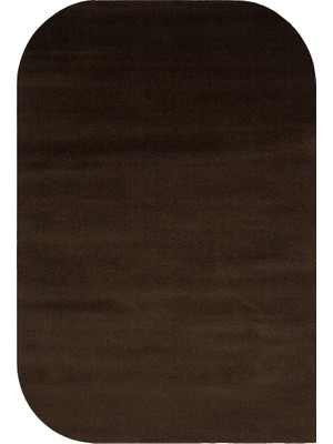 Eko Halı Zen Amorf 05 Brown Özel Şekilli Kesim Yumuşak Dokulu Hav Vermeyen Sıkı Dokuma Makine Halısı