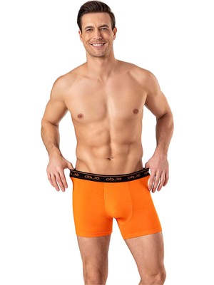 Obje Erkek Turuncu Penye Modal Boxer