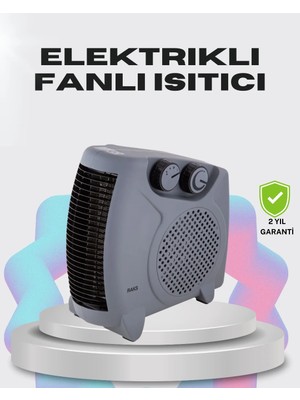 İlanib Ticaret Çok Fonksiyonlu Fanlı Isıtıcı Isıtma ve Soğuk Hava Üfleme Özellikli