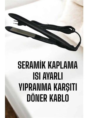 İlanib Ticaret Saç Düzleştirici Yıpranma Karşıtı Keratin Bakımı Seramik Kaplama