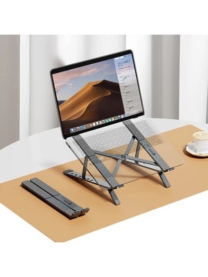 İlanib Ticaret Ally Mc N3-2 Katlanabilir Metal Masaüstü Laptop STANDI-1852