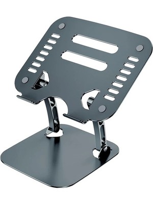 İlanib Ticaret Ally  T602 Ayarlanabilir Katlanır Isı Havalandırmalı Alüminyum Laptop STANDI-1852