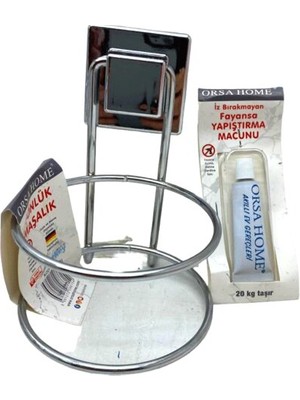 Ulugo Yapışkanlı Krom Fönlük Maşalık Fayansa Yapıştırma Macunlu (5224)