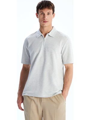 Lc Waikiki Yeni Sezon Polo Yaka Çizgili Erkek Tişört