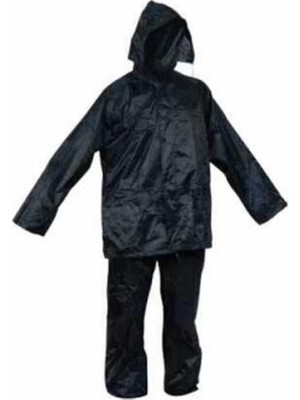 Go İthalat Takım Siyah Yağmurluk (5517)