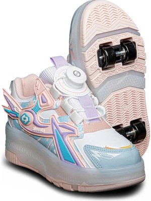 Tuğba Ortopedi 9626 Çocuk Işıklı Tekerlekli Sneaker