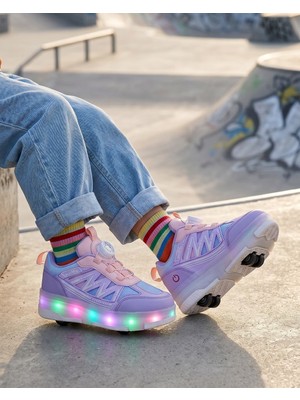 Tuğba Ortopedi Çocuk Kol Saati Hediyeli Işıklı Tekerlekli Sneaker
