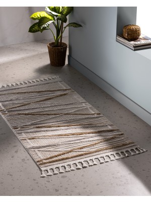 Madame Coco Daphne Halı - Gri - 80X150 cm