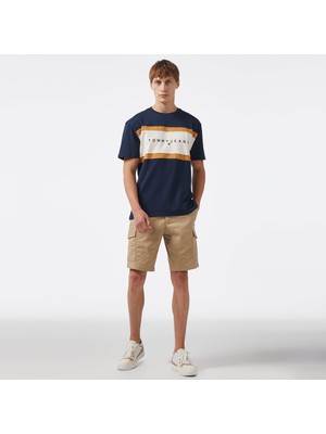 Tommy Hilfiger Erkek Bej Şort