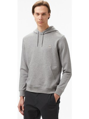 Boss Erkek Gri Sweatshirt