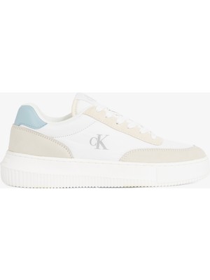 Calvin Klein Kadın Krem Spor Ayakkabı & Spor Ayakkabı & Sneaker