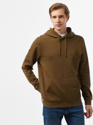 Boss Erkek Yeşil Sweatshirt