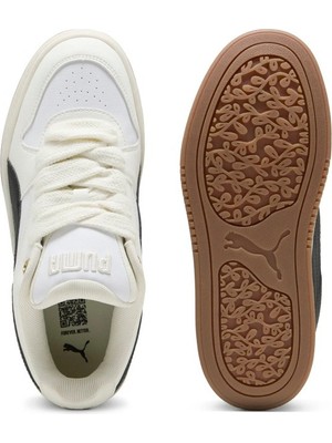Puma 40250902 Park Luna Whıte Black Warm Whıte Kadın Sneaker