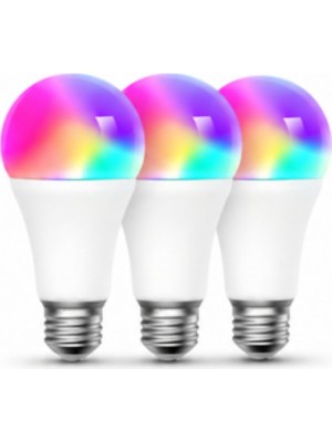 Meross Akıllı Rgb Ampül 810L/9W MSL120 (Apple Homekit Destekli) 3'lü Paket