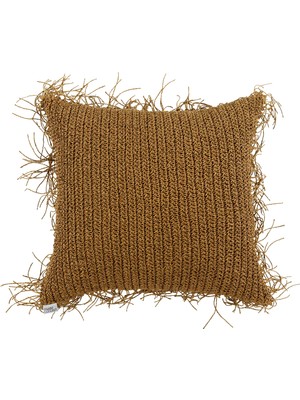 Mudo Home Valetta Tassel Kırlent Naturel 50X50