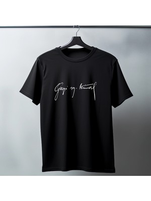Timisiva Atatürk-10 Erkek Kadın Premium Tişört %100 Pamuk Oversize Basic Günlük Şık T-Shirt