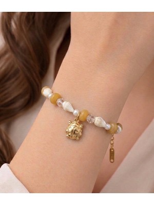 Lume Store Uğur Charm Çelik Bileklik