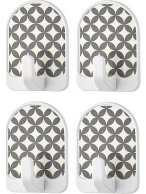 Ulugo 4 Parça  Büyük Kubbe Yapışkan Askı (5224)