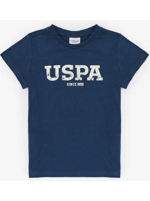 U.s. Polo Assn. Erkek Çocuk Açık Lacivert Tişört Basic 50325607-VR059