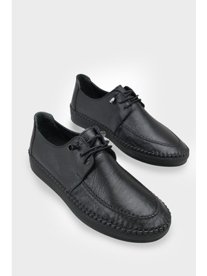 Capone Outfitters Michele Hakiki Deri Soft Konfor Tabanlı Kadın Sneaker