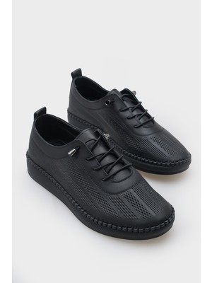 Capone Outfitters Torrie Hakiki Deri Soft Konfor Tabanlı Kadın Sneaker