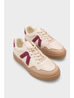 Capone Outfitters Lianna V Detaylı Bağcıklı Günlük Spor Kadın Sneaker Ayakkabı