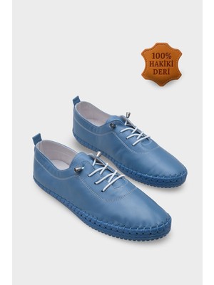 Capone Outfitters Fina Hakiki Deri Soft Konfor Tabanlı Kadın Sneaker