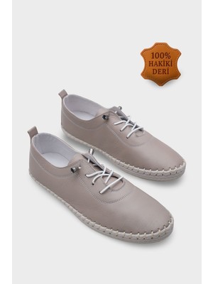 Capone Outfitters Fina Hakiki Deri Soft Konfor Tabanlı Kadın Sneaker