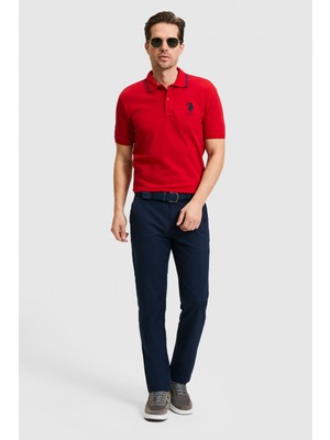U.s. Polo Assn. Erkek Lacivert Pantolon (Kanvas-Chino) 50322310-VR033