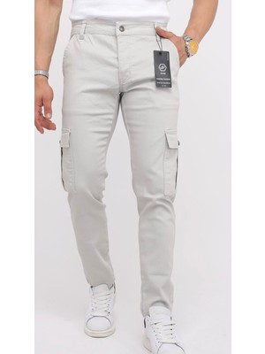 Atk Giyim Erkek Dar Kesim Kargo Pantolon - 4 Renk Seçeneğiyle Slmfıt Dar Kalıp Mevsimlik Pantolon