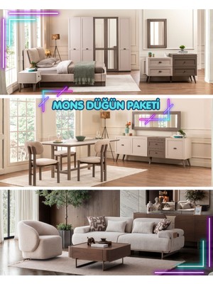 Doressa Mons Düğün Paketi (Baza Hediye)