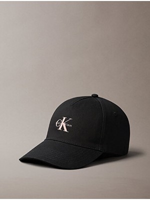 Calvin Klein Kadın Monologo Baskılı Baseball Şapka