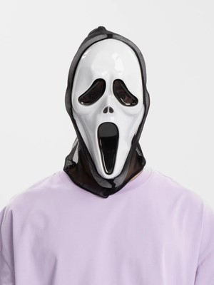 Hediye Bahçesi Kapşonlu Çığlık Maskesi Scream Maskesi 33X21 cm