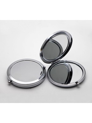 Vintessy ﻿promosyon Cep Aynası (Gümüş Renk)