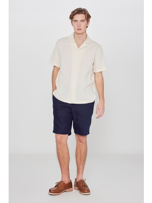 Lee %100 Keten Regular Fit Normal Kesim Cepli Şort